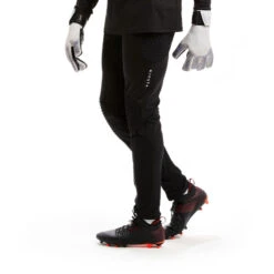 Kipsta Keepersbroek Voor Voetbal Volwassenen F500 Zwart -WarmeK Kleding Winkel keepersbroek voor voetbal volwassenen f500 zwart 5