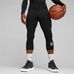 Legging 3/4 Puma Hoops Team Baselayer -WarmeK Kleding Winkel legging 34 puma hoops team baselayer 2