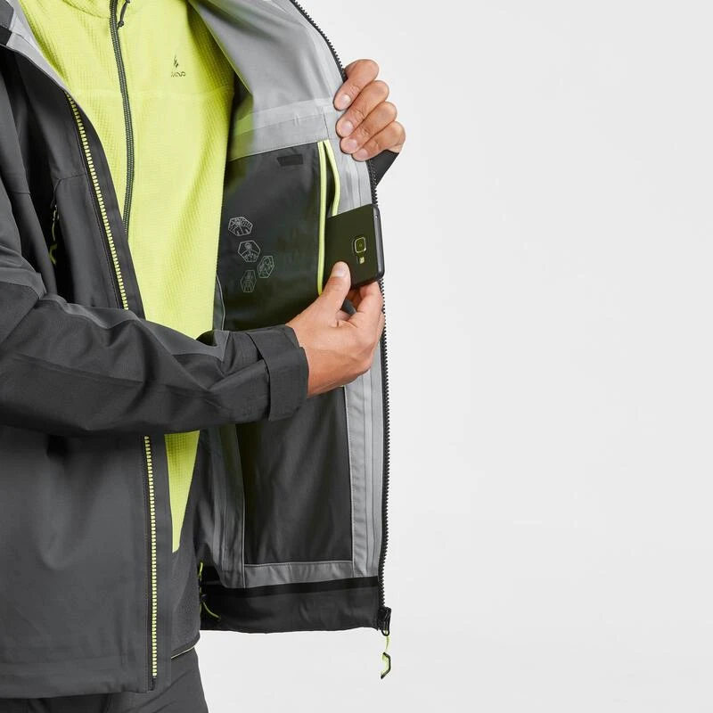 Quechua Lichte Regenjas Voor Wandelen Heren MH900 8 Quechua Lichte Regenjas Voor Wandelen Heren MH900 - Afbeelding 6