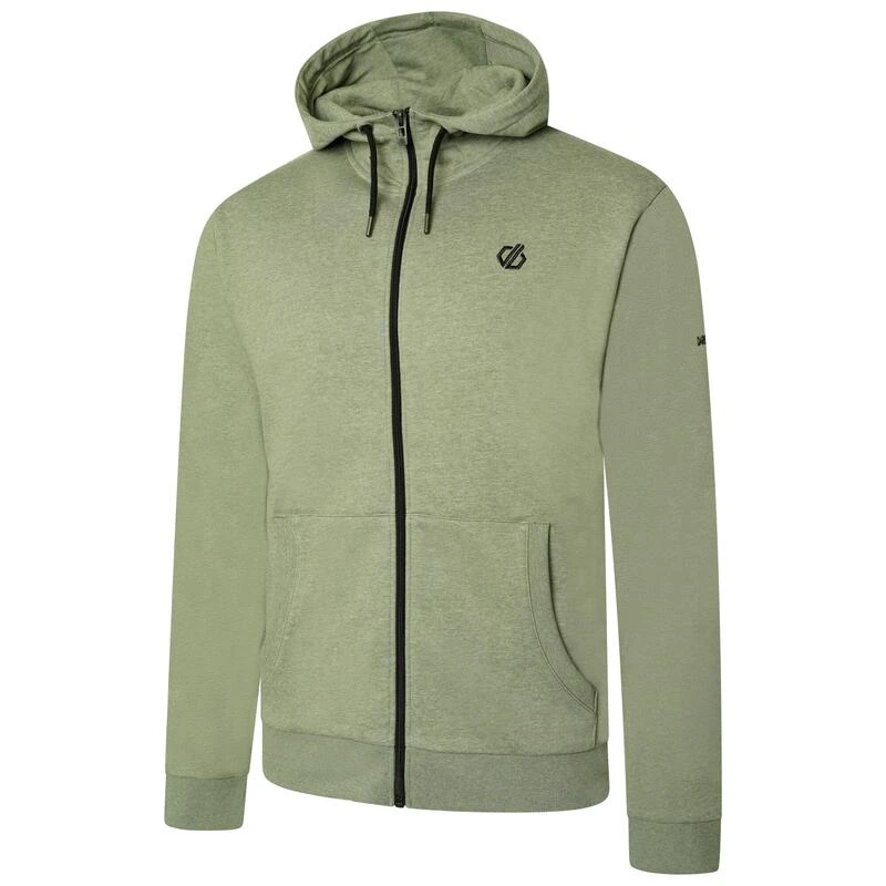 Dare 2b Lounge Out Wandelhoodie Met Hele Rits Voor Heren - Groen 4 Dare 2b Lounge Out Wandelhoodie Met Hele Rits Voor Heren - Groen - Afbeelding 2