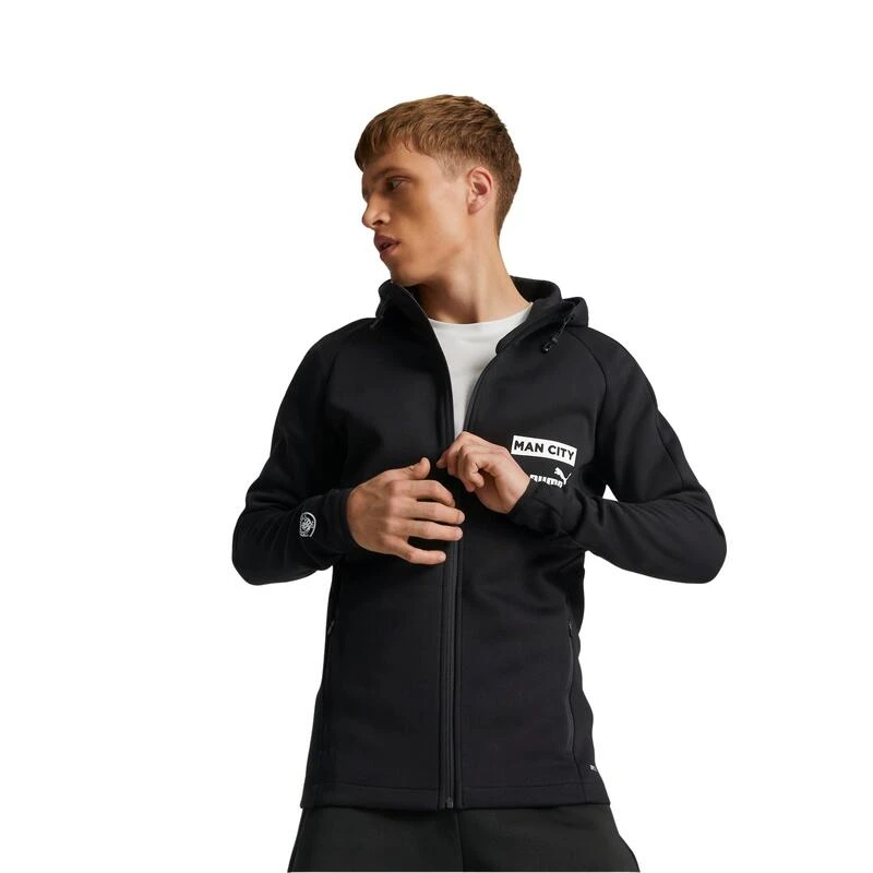 Manchester City F.C. Casuals Voetbaljack Met Capuchon Voor Heren PUMA 9 Manchester City F.C. Casuals Voetbaljack Met Capuchon Voor Heren PUMA - Afbeelding 7