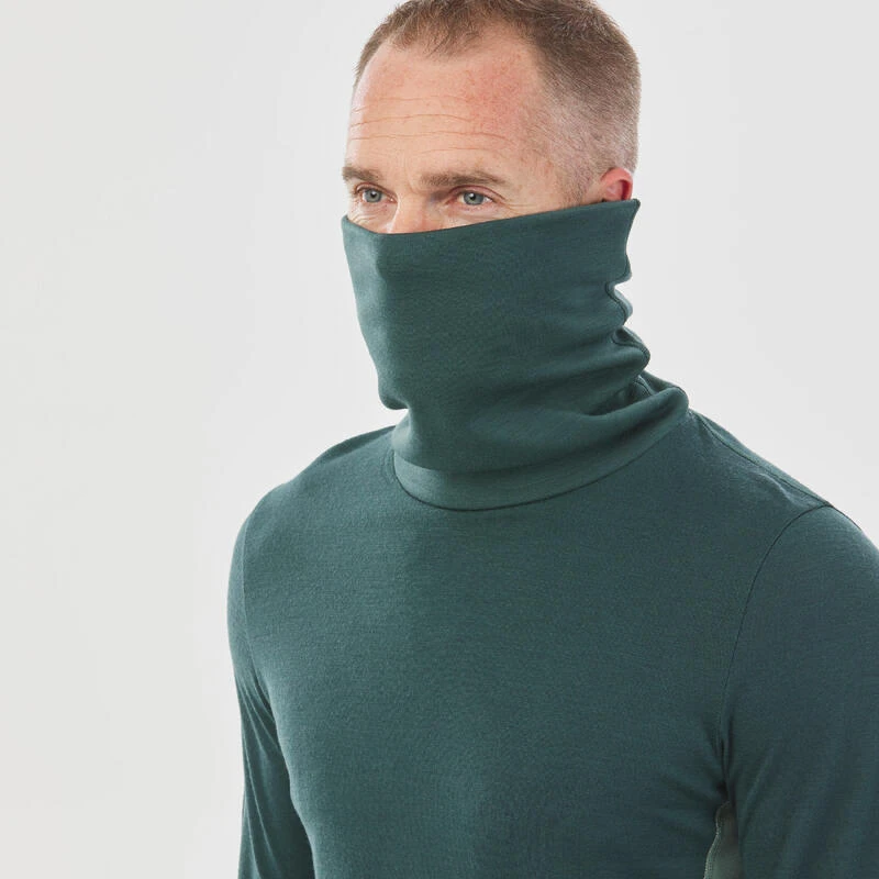 WEDZE Thermoshirt Voor Skiën Heren 900 Merinowol Opstaande Kraag 14 WEDZE Thermoshirt Voor Skiën Heren 900 Merinowol Opstaande Kraag - Afbeelding 12