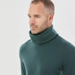 WEDZE Thermoshirt Voor Skiën Heren 900 Merinowol Opstaande Kraag 27 WEDZE Thermoshirt Voor Skiën Heren 900 Merinowol Opstaande Kraag -WarmeK Kleding Winkel merino thermoshirt voor skien heren 900 opstaande kraag dennengroen 12