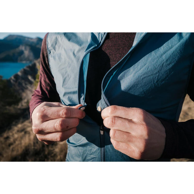 Mouwloos Jack Voor Trail Running Heren Blauw 21 Mouwloos Jack Voor Trail Running Heren Blauw - Afbeelding 19