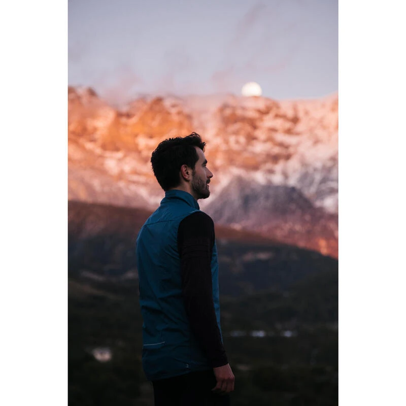 Mouwloos Jack Voor Trail Running Heren Blauw 22 Mouwloos Jack Voor Trail Running Heren Blauw - Afbeelding 20