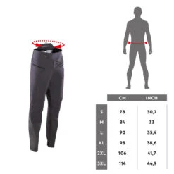 Rockrider MTB Broek Voor All-mountain -WarmeK Kleding Winkel mtb broek all mountain grijs 6