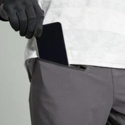 Rockrider MTB Broek Voor All-mountain -WarmeK Kleding Winkel mtb broek all mountain grijs 7