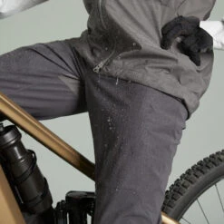 Rockrider MTB Broek Voor All-mountain -WarmeK Kleding Winkel mtb broek all mountain grijs 8