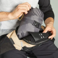 Rockrider MTB Regenjas Voor All-mountain -WarmeK Kleding Winkel mtb regenjas voor all mountain grijs 4