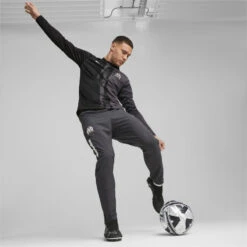 Olympique De Marseille Prematch Geweven Jack Voor Heren PUMA -WarmeK Kleding Winkel olympique de marseille prematch geweven jack voor heren puma 2