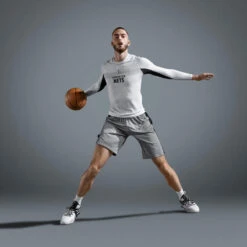 Ondershirt Voor Basketbal Heren/dames NBA Los Angeles Lakers UT500 -WarmeK Kleding Winkel ondershirt voor basketbal herendames nba brooklyn nets ut500 wit 10