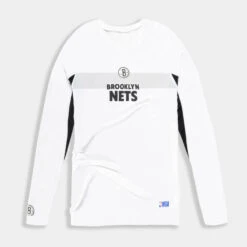 Ondershirt Voor Basketbal Heren/dames NBA Los Angeles Lakers UT500 -WarmeK Kleding Winkel ondershirt voor basketbal herendames nba brooklyn nets ut500 wit 3