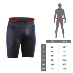 Rockrider ONDERSHORT VOOR MOUNTAINBIKEN EXPL 700 15 Rockrider ONDERSHORT VOOR MOUNTAINBIKEN EXPL 700 -WarmeK Kleding Winkel ondershort voor mountainbiken expl 700 grijs 5