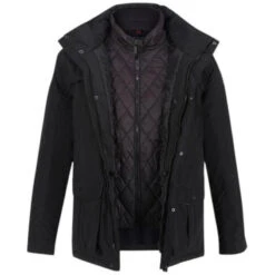 Regatta Outdoorjas Rawson Heren Polyester Zwart Mt 3XL 9 Regatta Outdoorjas Rawson Heren Polyester Zwart Mt 3XL -WarmeK Kleding Winkel outdoorjas rawson heren polyester zwart mt 3xl 2