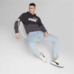 PUMA POWER Colourblock Hoodie Voor Heren PUMA -WarmeK Kleding Winkel puma power colourblock hoodie voor heren puma 3