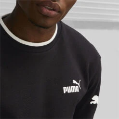 PUMA POWER Colourblock Sweatshirt Met Ronde Hals Voor Heren PUMA -WarmeK Kleding Winkel puma power colourblock sweatshirt met ronde hals voor heren puma 3