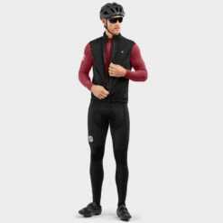 Regenvest Wielrennen SIROKO SRX Pro Layer Zwart Heren -WarmeK Kleding Winkel regenvest wielrennen siroko srx pro layer zwart heren 3