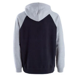 DC SHOES SKATEBOARDHOODIE VOOR HEREN EN DAMES NOVA RAGLANMOUWEN ZWART/GRIJS -WarmeK Kleding Winkel skateboardhoodie voor heren en dames nova raglanmouwen zwartgrijs 2