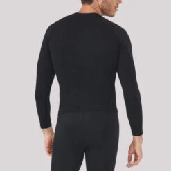 SKINUP ML Tennis Compressie T-shirt Voor Mannen -WarmeK Kleding Winkel skinup ml tennis compressie t shirt voor mannen 3