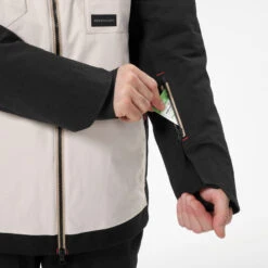 Stevige Snowboardjas Voor Heren SNB 900 UP Beige -WarmeK Kleding Winkel stevige snowboardjas voor heren snb 900 up beige 10