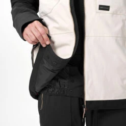 Stevige Snowboardjas Voor Heren SNB 900 UP Beige -WarmeK Kleding Winkel stevige snowboardjas voor heren snb 900 up beige 9