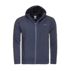 Husky Sweatshirt Voor Heren Anah M Met Capuchon En Rits - Antraciet