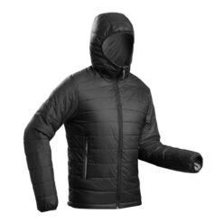 Synthetische Jas Met Capuchon Voor Bergtrekking Heren MT100 -5°C