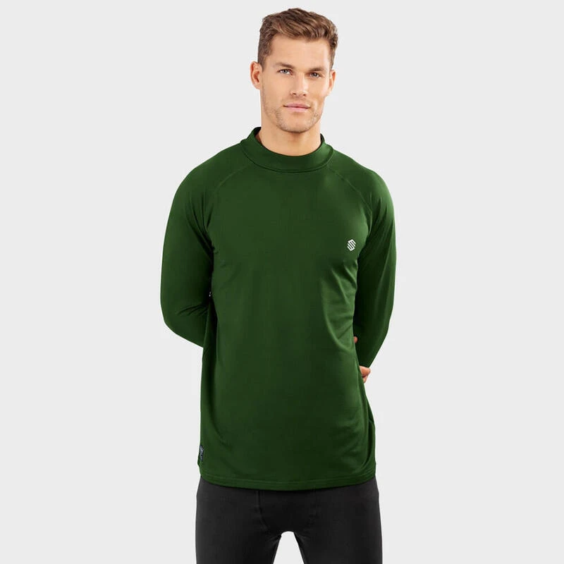 Thermisch Ondershirt Wintersport SIROKO Slush Green Legergroen Heren En Dames 3 Thermisch Ondershirt Wintersport SIROKO Slush Green Legergroen Heren En Dames