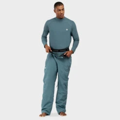 Thermisch Ondershirt Wintersport SIROKO Slush Steel Staalblauw Heren -WarmeK Kleding Winkel thermisch ondershirt wintersport siroko slush steel staalblauw heren 3