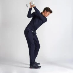 Thermische Coltrui Voor Golf Heren CW500 14 Thermische Coltrui Voor Golf Heren CW500 -WarmeK Kleding Winkel thermische coltrui voor golf heren cw500 marineblauw 4