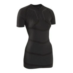 Kipsta Thermoshirt Met Korte Mouwen Volwassenen Keepdry 500 -WarmeK Kleding Winkel thermoshirt met korte mouwen volwassenen keepdry 500 zwart 1