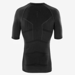 Kipsta Thermoshirt Met Korte Mouwen Volwassenen Keepdry 500 -WarmeK Kleding Winkel thermoshirt met korte mouwen volwassenen keepdry 500 zwart 3