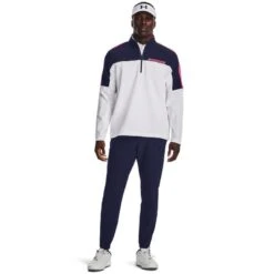 UNDER ARMOUR Windjack Storm Windstrike HZ- Midnight Pink Shock Meerkleurig -WarmeK Kleding Winkel under armour windjack storm windstrike hz midnight pink shock meerkleurig 2