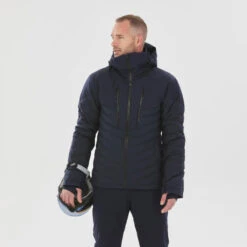 WEDZE Warme Donsjas Voor Skiën Heren 900 Warm -WarmeK Kleding Winkel warme donsjas voor skien heren 900 warm marineblauw 2