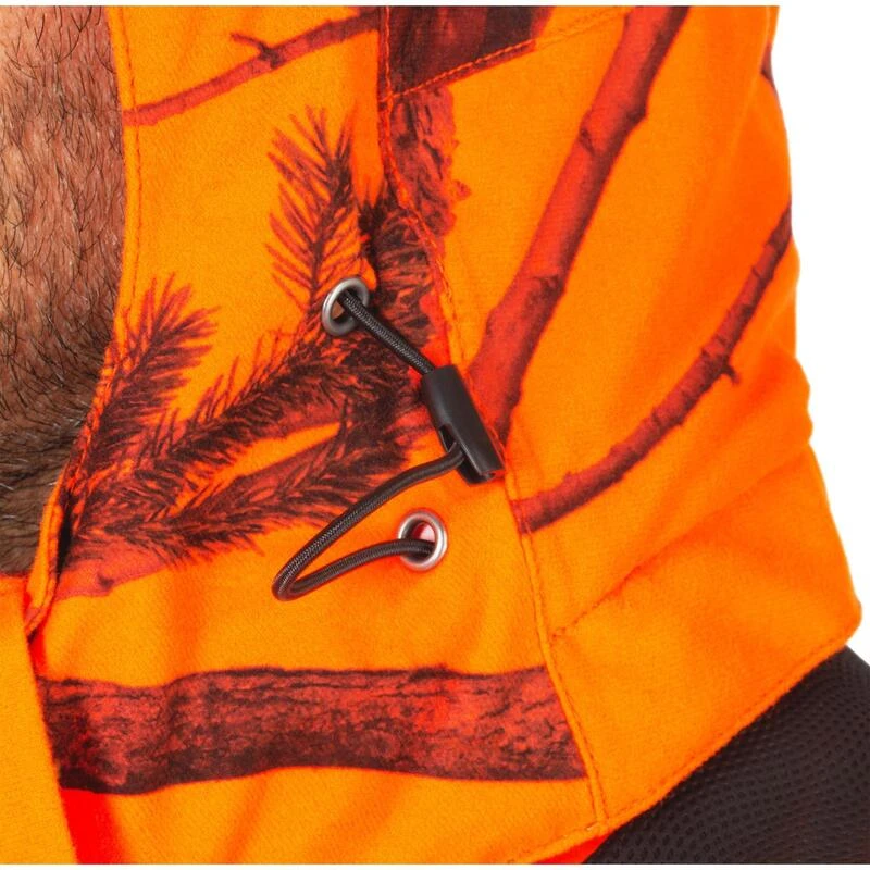 Warme Waterdichte Geluidloze Camouflagejas Voor De Jacht 500 Fluo 17 Warme Waterdichte Geluidloze Camouflagejas Voor De Jacht 500 Fluo - Afbeelding 15