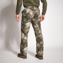 Warme Camouflagebroek Voor De Jacht 100 -WarmeK Kleding Winkel warme waterdichte jachtbroek treemetic 100 2