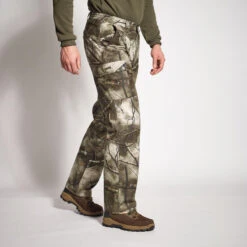 Warme Camouflagebroek Voor De Jacht 100 -WarmeK Kleding Winkel warme waterdichte jachtbroek treemetic 100 4