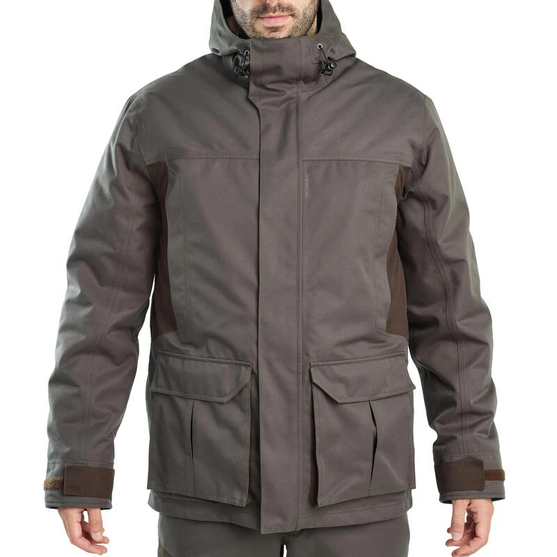 Warme En Waterdichte Parka Voor De Jacht 500 4 Warme En Waterdichte Parka Voor De Jacht 500 - Afbeelding 2