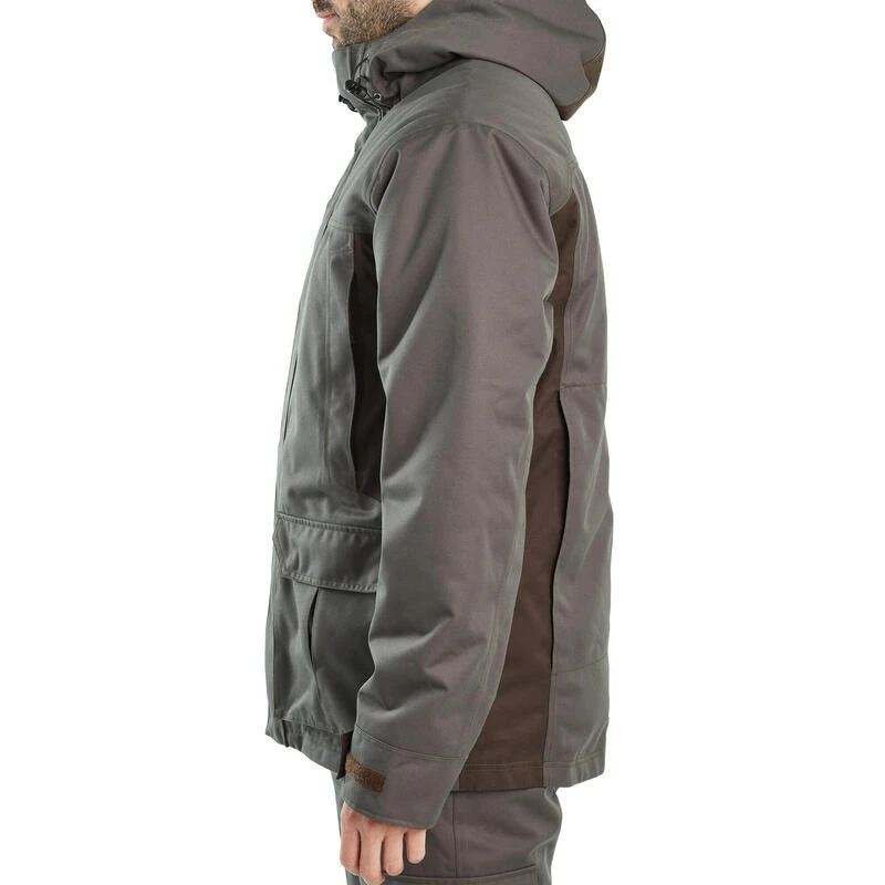 Warme En Waterdichte Parka Voor De Jacht 500 6 Warme En Waterdichte Parka Voor De Jacht 500 - Afbeelding 4