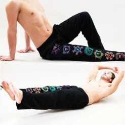 Yoga Broek Voor Heren - 7 Chakras Yogi Comfort, Losjes En Ultra Zacht -WarmeK Kleding Winkel yoga broek voor heren 7 chakras yogi comfort losjes en ultra zacht 1