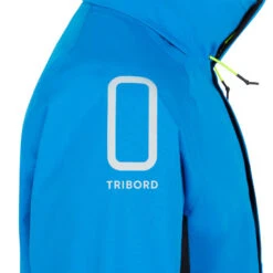 Tribord Zeiljack/regenjas Voor Heren Sailing 500 -WarmeK Kleding Winkel zeiljackregenjas voor heren sailing 500 blauwzwart 10