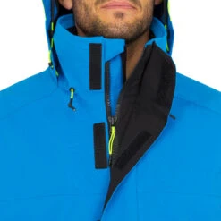 Tribord Zeiljack/regenjas Voor Heren Sailing 500 -WarmeK Kleding Winkel zeiljackregenjas voor heren sailing 500 blauwzwart 6
